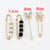 Basic Modern Style Classic Style Pin U Shape Alloy Rhinestone Women's Pin Charge Belt Buckle Brooches