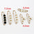 Basic Modern Style Classic Style Pin U Shape Alloy Rhinestone Women's Pin Charge Belt Buckle Brooches