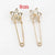 Basic Modern Style Classic Style Pin U Shape Alloy Rhinestone Women's Pin Charge Belt Buckle Brooches