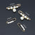 Basic Modern Style Classic Style Pin U Shape Alloy Rhinestone Women's Pin Charge Belt Buckle Brooches