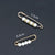 Basic Modern Style Classic Style Pin U Shape Alloy Rhinestone Women's Pin Charge Belt Buckle Brooches