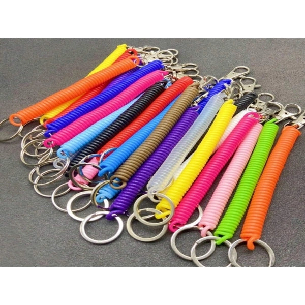 Basic Modern Style Classic Style Solid Color Plastic Bag Pendant Keychain