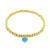 Basic Modern Style Heart Shape Stainless Steel Plating 18k Gold Plated Bracelets