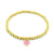 Basic Modern Style Heart Shape Stainless Steel Plating 18k Gold Plated Bracelets