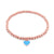 Basic Modern Style Heart Shape Stainless Steel Plating 18k Gold Plated Bracelets