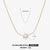 Basic Modern Style Streetwear Geometric Stainless Steel Titanium Steel Plating Inlay Zircon Pendant Necklace