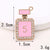 Basic Perfume Bottle Metal Plating Inlay Artificial Gemstones Artificial Pearls Jewelry Accessories