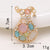 Basic Perfume Bottle Metal Plating Inlay Artificial Gemstones Artificial Pearls Jewelry Accessories