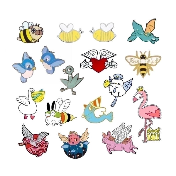 Basic Pin Animal Alloy Plating Unisex Brooches