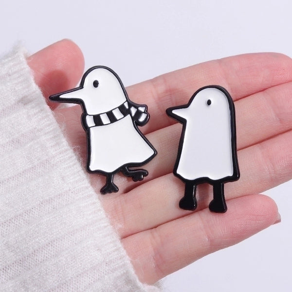 Basic Pin Cartoon Alloy Plating Unisex Brooches