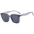 Basic Retro Classic Style Geometric Ac Square Full Frame Women's Sunglasses