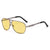 Basic Retro Solid Color Resin Toad Glasses Full Frame Men's Sunglasses