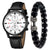 Basic Round Buckle Quartz Women's Watches