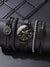 Basic Round Buckle Quartz Women's Watches