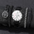 Basic Round Buckle Quartz Women's Watches