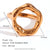 Basic Simple Style Classic Style Circle Stainless Steel Plating 18k Gold Plated Rings