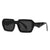 Basic Simple Style Classic Style Geometric Pc Polygon Polishing Full Frame Women's Sunglasses