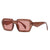 Basic Simple Style Classic Style Geometric Pc Polygon Polishing Full Frame Women's Sunglasses