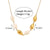 Basic Simple Style Classic Style Geometric Stainless Steel 18k Gold Plated Necklace