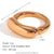 Basic Simple Style Classic Style Solid Color Stainless Steel Plating 18k Gold Plated Rings