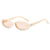 Basic Simple Style Geometric Ac Oval Frame Full Frame Women's Sunglasses