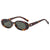 Basic Simple Style Geometric Ac Oval Frame Full Frame Women's Sunglasses