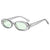 Basic Simple Style Geometric Ac Oval Frame Full Frame Women's Sunglasses