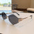 Basic Simple Style Geometric Ac Polygon Frameless Women's Sunglasses