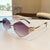 Basic Simple Style Geometric Ac Polygon Frameless Women's Sunglasses