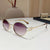 Basic Simple Style Geometric Pc Oval Frame Full Frame Women's Sunglasses