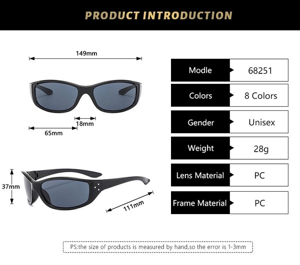 Basic Simple Style Geometric Pc Special-Shaped Mirror Full Frame Women's Sunglasses