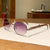 Basic Simple Style Solid Color Pc Oval Frame Full Frame Women's Sunglasses