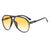 Basic Simple Style Solid Color Pc Toad Glasses Full Frame Women's Sunglasses