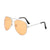 Basic Simple Style Solid Color Resin Toad Glasses Full Frame Women's Sunglasses