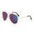 Basic Simple Style Solid Color Resin Toad Glasses Full Frame Women's Sunglasses