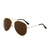 Basic Simple Style Solid Color Resin Toad Glasses Full Frame Women's Sunglasses