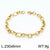 Basic Simple Style Solid Color Stainless Steel 18k Gold Plated Unisex Bracelets