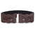 Basic Solid Color Alloy Elastic Band Women's Woven Belts