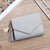 Basic Solid Color Square Buckle Coin Purse