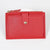 Basic Solid Color Square Zipper Buckle Small Wallet