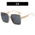 Basic Square Ac Square Full Frame Women's Sunglasses