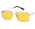 Basic Square Ac Square Full Frame Women's Sunglasses