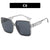 Basic Square Ac Square Full Frame Women's Sunglasses