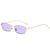 Basic Square Ac Square Full Frame Women's Sunglasses