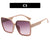 Basic Square Ac Square Full Frame Women's Sunglasses