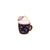 Basic Sweet Pin Ice Cream Alloy Stoving Varnish Women'S Brooches