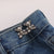 Bear Belt Buckle Detachable Nail-free Sewing Free Waist Button Denim Pants Waist Big Change Small Waist Slimming Artifact