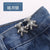 Bear Belt Buckle Detachable Nail-free Sewing Free Waist Button Denim Pants Waist Big Change Small Waist Slimming Artifact