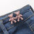 Bear Belt Buckle Detachable Nail-free Sewing Free Waist Button Denim Pants Waist Big Change Small Waist Slimming Artifact