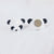 Bear Brooch Hairpin Cartoon Japanese Style Hair Rope Animal Plush Doll Hairband Children's Headwear Hair Accessories Panda Headband